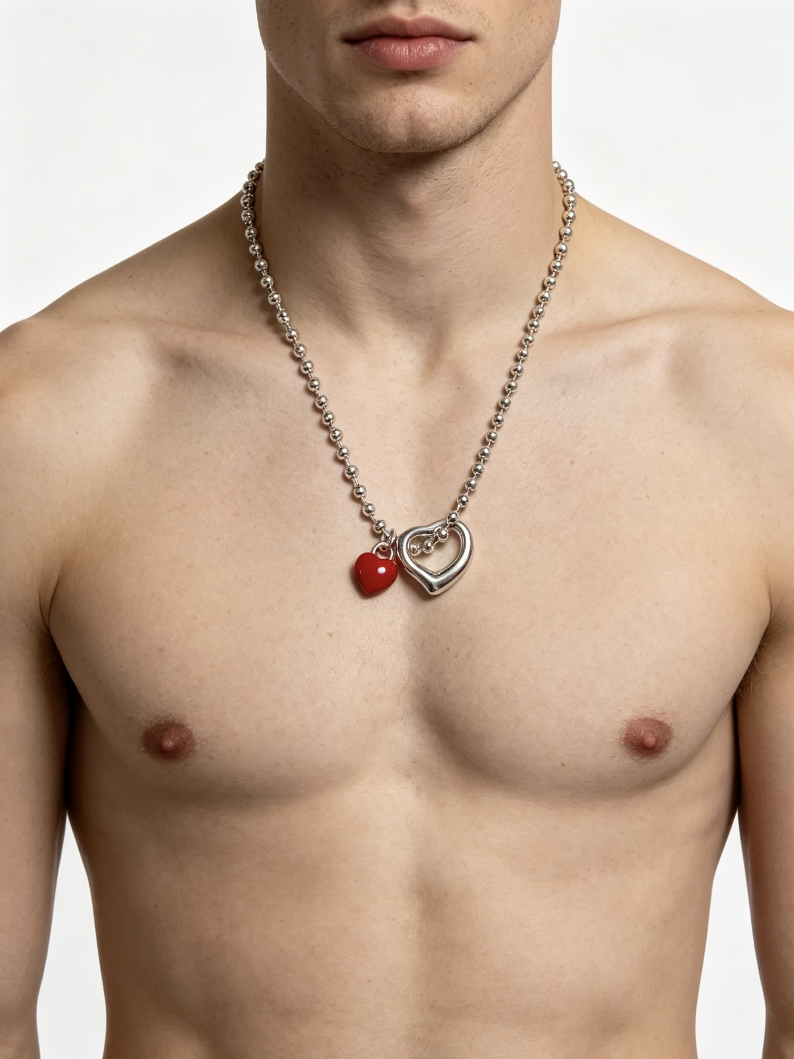 Tiffany & Co. Heart Tag Charm Necklace